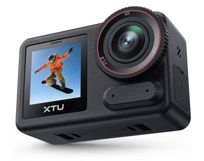 XTU S7 Pro Action Camera, 1/2  Sensor ,4K Cinematic Video, Vlog Camera