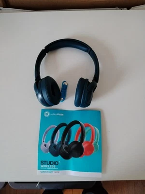 JLab Studio 2 On-Ear Wireless Headphones - 45+ Hours Playtime - Deep Blue - Image 1 of 4