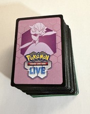 100x Pokemon TCG Live Code Cards Lot UNUSED Modern Sets Incl Pitch Black