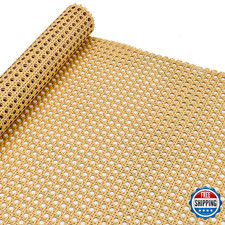 Plastic Rattan Webbing Roll 24"x5' Faux Cane for DIY Furniture Cabinets