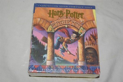 Harry Potter and The Sorcerer's Stone 7 CD Audio Book Set Unabridged Sealed NEW!
