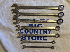 Matco Usa 7pc Sae Combination Wrench Set Wcl86mcl102wcl142162202222242