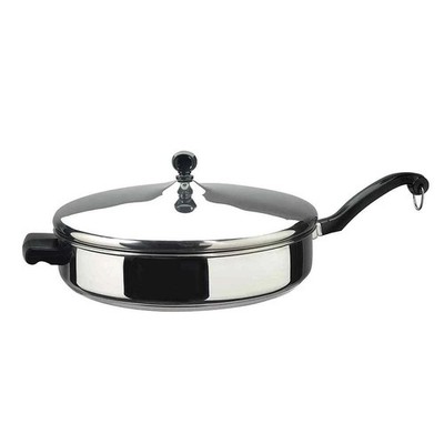 Farberware Classic Stainless Steel Covered Fry Pan 12''