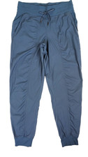 Lululemon Dance Studio Jogger Pants Size 8 Ink Blue Hidden Zipped Pocket W5BPJS