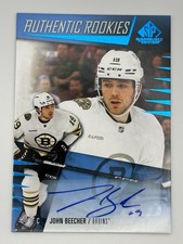 2023-24 UPPER DECK SP GAME-USED JOHN BEECHER #273 AUTHENTIC ROOKIES RPA