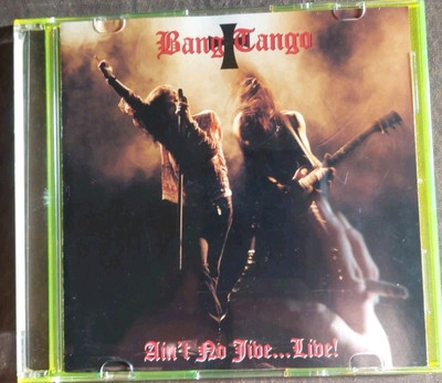 Ain't No Jive Live EP Bang Tango CD 1992 MCA Glam Hard Rock Pre-owned Slimline 