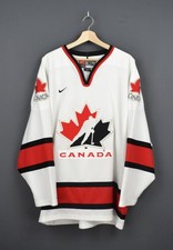 Vintage Nike Canada Team Olympic Hockey Jersey XL 2002
