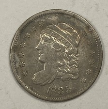 1835 Cap Bust Half Dime .05. Nice VF.