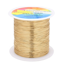 100M/328Ft Fadeless Copper Clad Steel Wire Bendable Metal Sculpting Wire for Cra