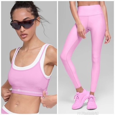 Alo Airbrush Better Together Bra + 7/8 High-Waist Airlift Legging
