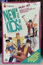 New Kids On The Block Play Set Colorforms 739 Opened  Complete Unused 1991
