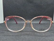 Silhouette Eyeglasses Frame SPX 3503 30 6080 55-14-130 Transparent Red Brown