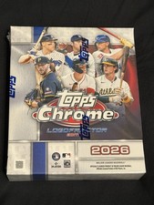 2026 Topps Chrome Logofractor Edition Baseball Sealed Hobby Box - IN HAND