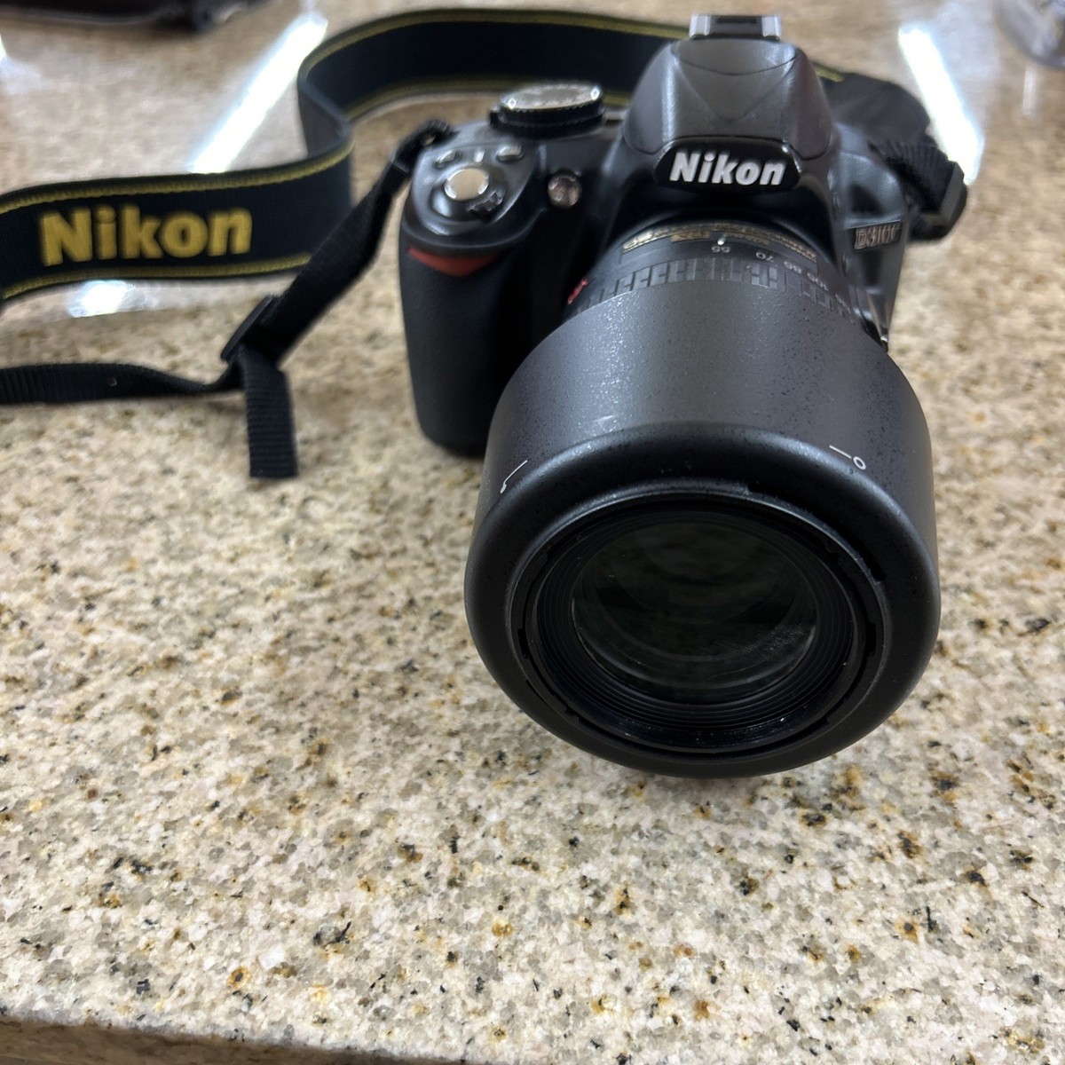Nikon D3100 14.2MP DSLR Camera w/ AF-S Nikkor DX 55-200mm VR Lens