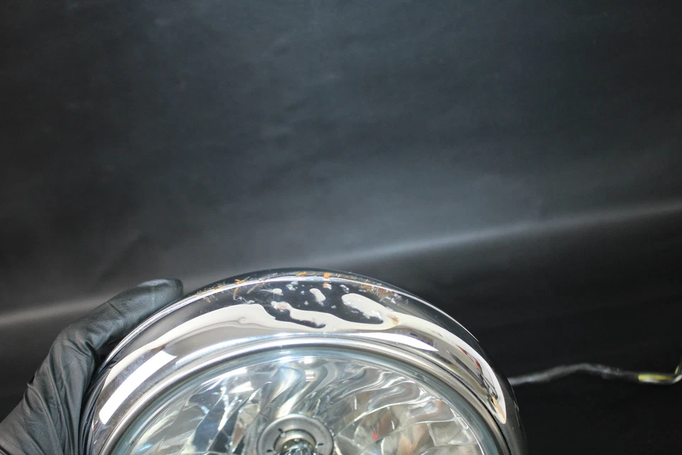 2007 07 Harley FLSTC Softail Heritage lâmpada de farol clássica - Imagem 3 de 4