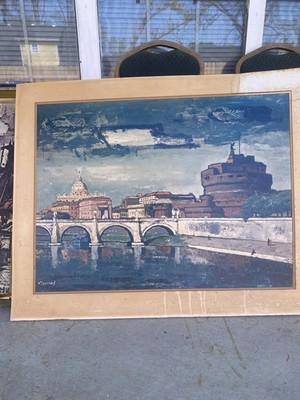 Castillo de Sant'Angelo Roma Frederic Lloveras 33 x 25 