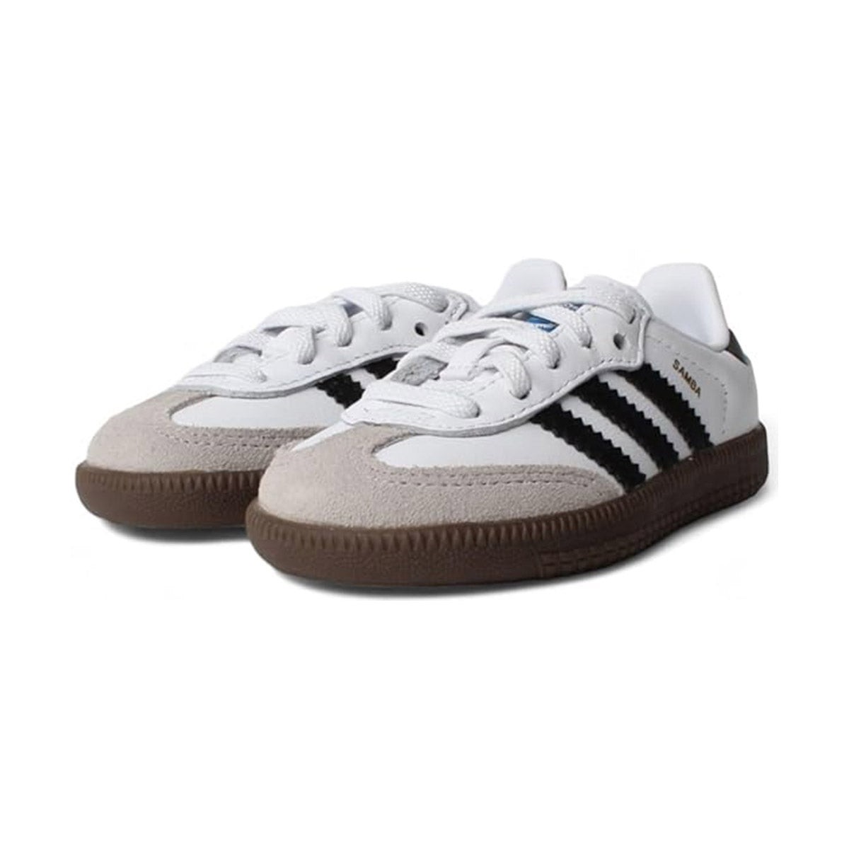 ADIDAS INFANT KIDS SAMBA OG_WHITE/BLACK/GUM IE3679-SIZE 5 thumbnail 2