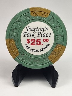 ERROR PAXTON'S PARK PLACE $25 LAS VEGAS NEVADA CR#22 RATED N ($125 $149) 1980s