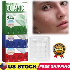 MICRONEEDLE BOTANIC Skin Tag  Acne Patch Skin Tag Remover Patches 9Pcs HOT 2025