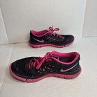 Nike Flex 2015 Run Women’s Size 8 Shoes Black Pink Magenta Lightweight Casual — photo 9