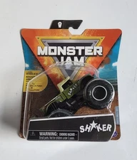 Monster Jam SAIGON SHAKER Series 16 WHEELIE BAR 1/64 2021 Spin Master MILITARY