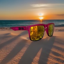 NEW SPY  OPTICS Sunglasses In Hot Pink KEN BLOCK 43 Helm PROMO GLASSES UV400