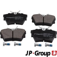 JP Group Bremsbelagsatz, Scheibenbremse Hinterachse U.A. FüR Fiat, Nissan, Opel