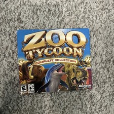 Zoo Tycoon Complete Collection PC Slip Cover Edition Marine Mania - DISC 1 ONLY
