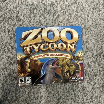 Zoo Tycoon Complete Collection PC Slip Cover Edition Marine Mania - DISC 1 ONLY