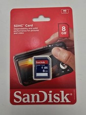 Sandisk 8GB SD Cards for Digital Cameras / Trail Camera / Computers