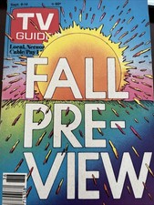 Tv Guide Fall Preview Sept 8-14 1984 Boston Edition