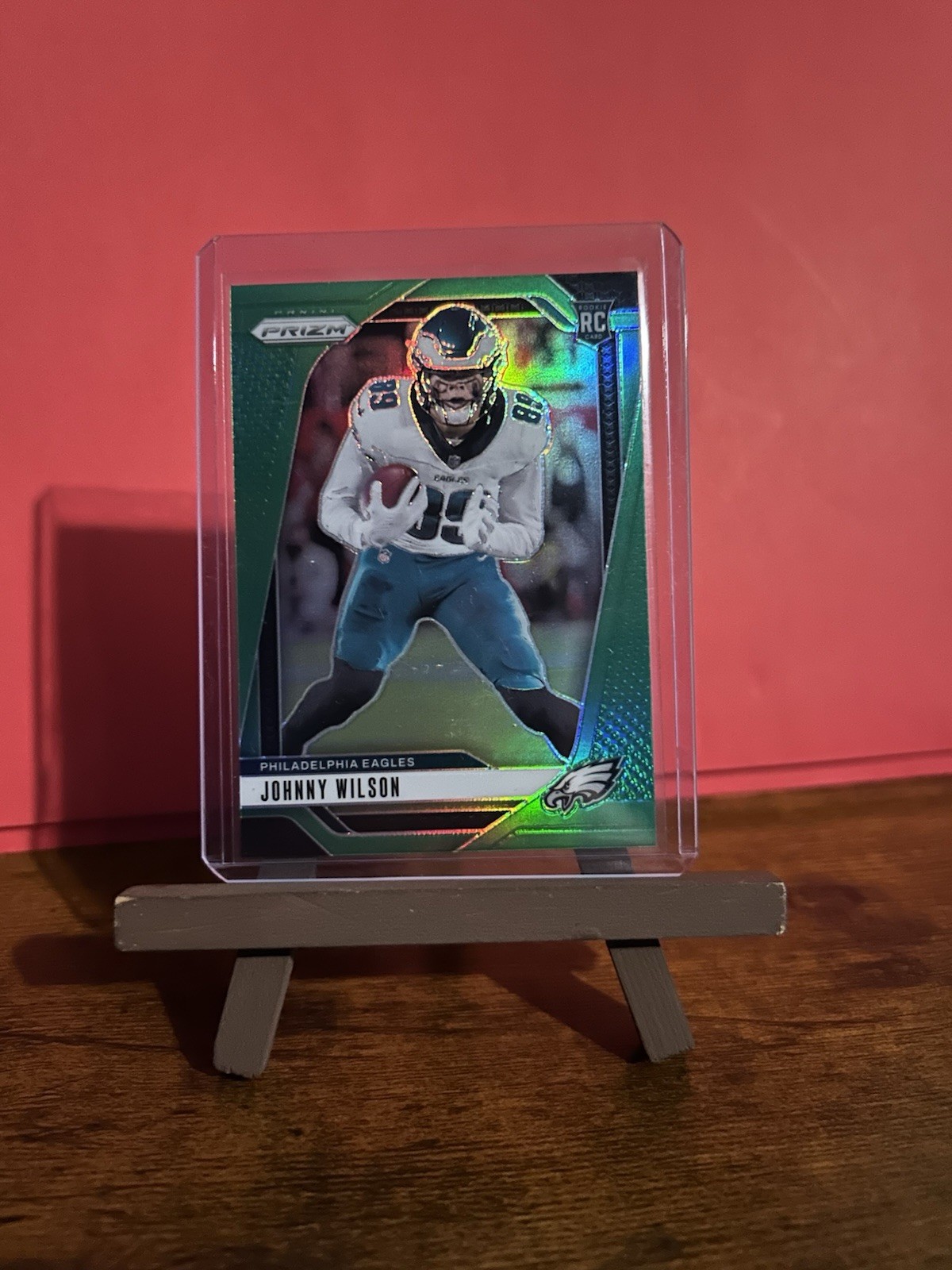 2024 Panini Prizm - Rookies Green Prizm #355 Johnny Wilson (RC)