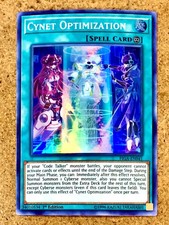 2019 Yu-Gi-Oh! 1st Ed. Fists of the Gadgets Foil Cynet Optimization FIGA-EN041