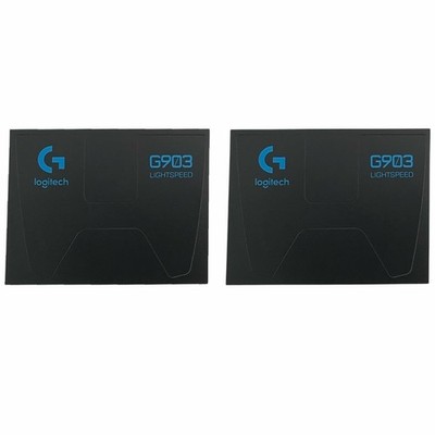 2 Sets - Bottom Sticker Label Replacement For Logitech G903 Lightspeed Mouse