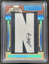 2006 National Treasures Laurence Maroney Rookie Auto Letters #/80