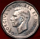 1944 Canada 5 Cents — photo from another recent sale
