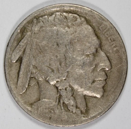 1913 Type 2 Buffalo Nickel | Fine Regular Mound | Free Shipping