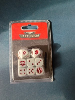 Kill Team Dice Tau Games Workshop Miniatures Game dice pack 