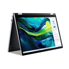 Acer 14 pollici computer portatile convertibile Aspire Go Spin N150 128 GB 4 GB argento NX.JFLEK.001