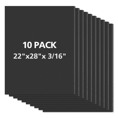 Mbc Mat Board Center Mat Board Center Premium Black Foam Core Board - 22X28
