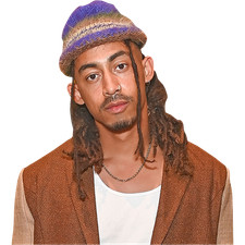 Jordan Stephens (Brown Outfit) Half Body Buddy Cutout