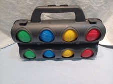 Bocce Ball Set Beach 4 Player Quality Set Red Blue Green Yellow Orange Markers