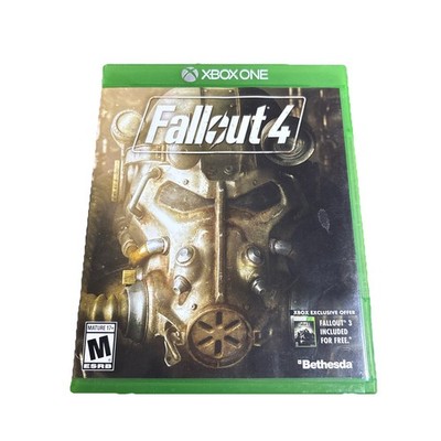 Fallout 4 Xbox One 2015 Bethesda RPG Post-Apocalyptic Action Game