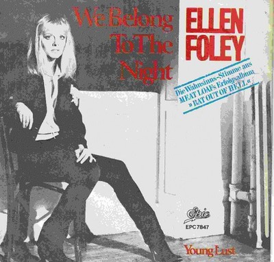 7'' Single - Ellen Foley - We belong to the night