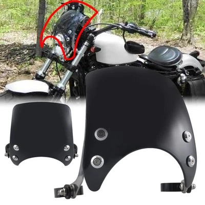 Adjustable Windscreen Wind Deflector 39-41mm For Harley Sportster Iron SuperLow - Bild 1 von 4