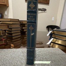 William Faulkner The Sound and the Fury Franklin Library Leather Bound HC