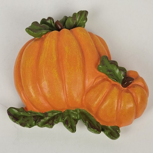 Vtg 90s~Fridge Refrigerator Magnet~Cornucopia Pumpkin Mushroom Leaves Lot of 7 - Picture 9 of 17