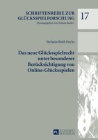 Das Neue GlüCksspielrecht Unter Besonderer BerüCksichtigung Von Online-GlüCksspi