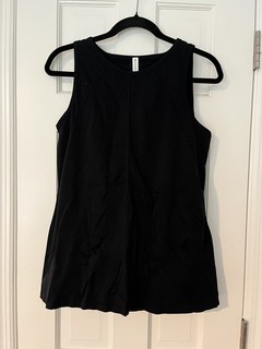 Athleta Foothills Tank Black Medium