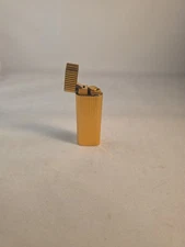 Vintage Cartier Gold Plated Gas Lighter ( Must De Cartier)  Read